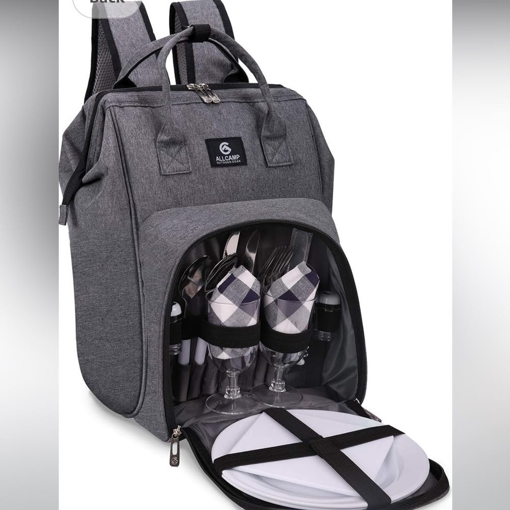 AllCamp Outdoor Picnic Cooler Backpack